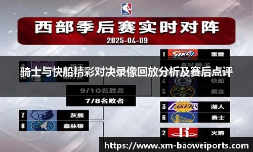 骑士与快船精彩对决录像回放分析及赛后点评